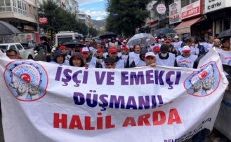 Gaziemir Belediyesi önünde protesto: 28 işçi tazminatsız işten çıkarıldı