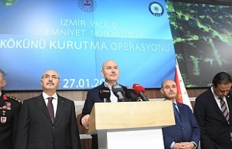 Bakan Soylu, İzmir’de ’Kökünü Kurutma Operasyonu’ hakkında açıklama yaptı