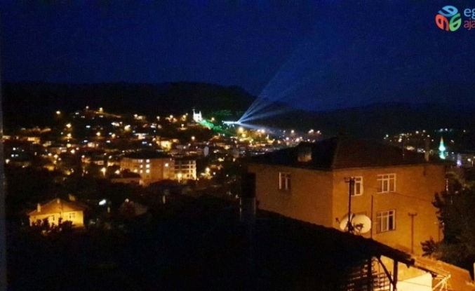 Nallıhan’da 19 Mayıs’a özel lazerli gösteri