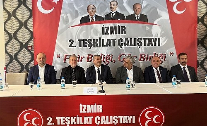 MHP İzmir Yerel Yönetim Çalıştayı başladı